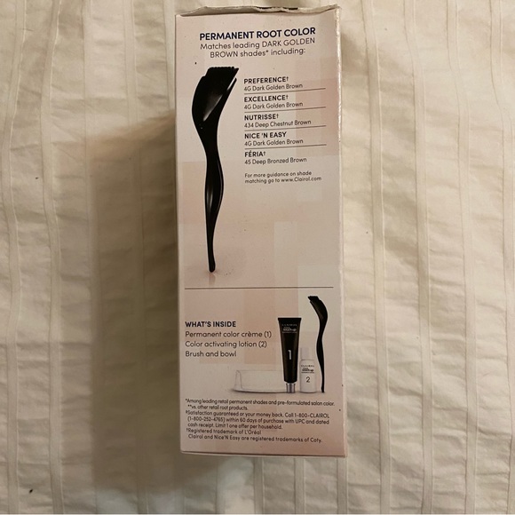 Clairol Dark Brown 4G root touch up permanent crème NIB - Picture 3 of 8